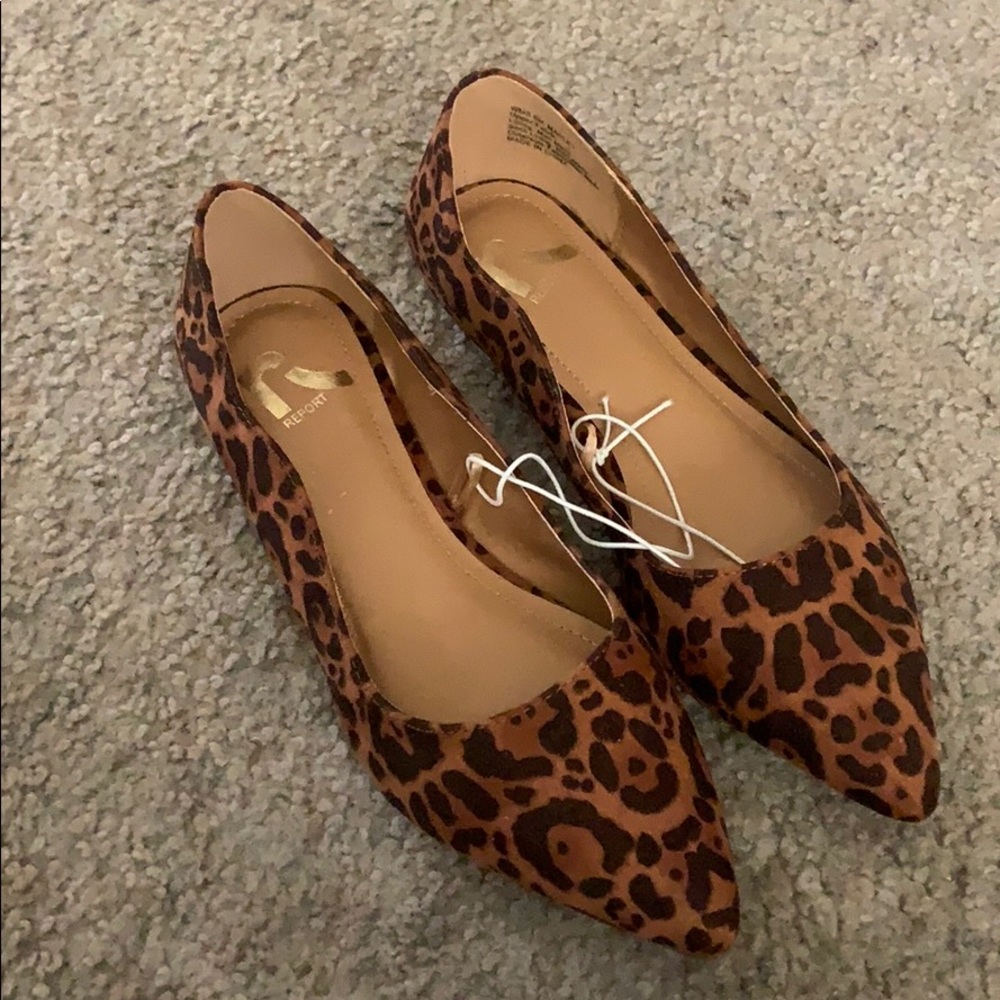 Cute cheetah flats!